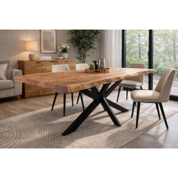 Table repas - Coloris chêne