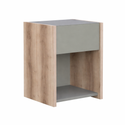 Chevet 1 tiroir avec niche