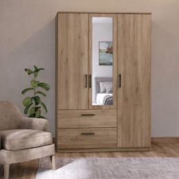 Armoire 3 portes 2 tiroirs...