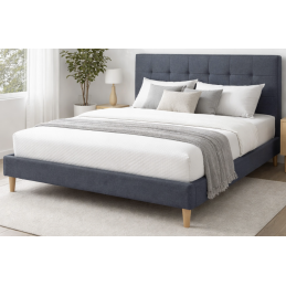 Lit 140 x 190 cm - 3 coloris