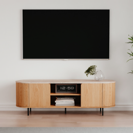 Le meuble TV.