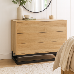 Commode 3 tiroirs esprit...