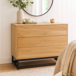 Commode 3 tiroirs esprit...