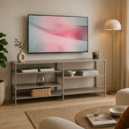 Meuble TV avec 5 étagères -...