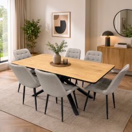 Ensemble table repas + 6...