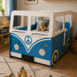 Lit camping-car + sommier