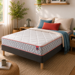 Le matelas 140 x 190 cm.