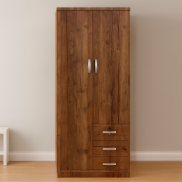 Armoire 2 portes - 2 coloris