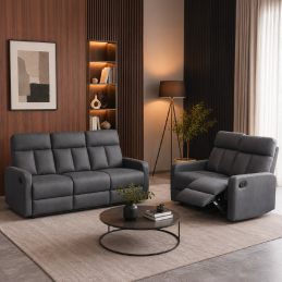 Canapé 3 places + 2 places...