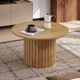 Table basse ronde - Coloris...