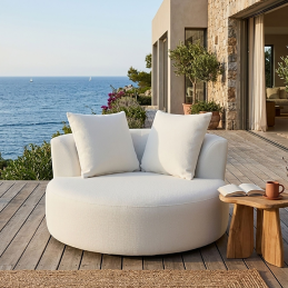 Le fauteuil d'extérieur -...