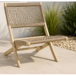 Fauteuil de jardin pliable
