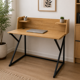 Bureau design avec étagères...