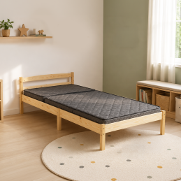 Le lit 90 x 190 cm + sommier.