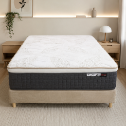 Matelas 140 x 190 cm +...