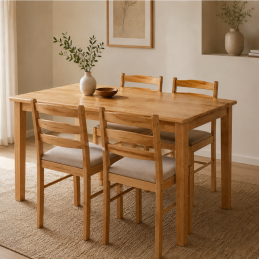 Ensemble table + 4 chaises...