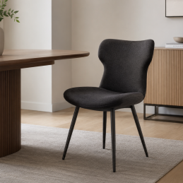 Fauteuil en tissu –...