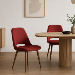 Fauteuil en tissu –...