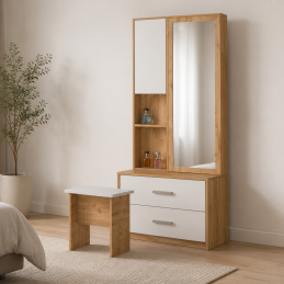 Coiffeuse avec miroir,...