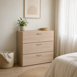 COMMODE 3 TIROIRS - COLORIS...