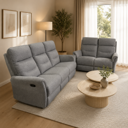 SALON 3 PLACES + 2 PLACES -...