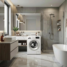 LAVE-LINGE HUBLOT - 8KG -...