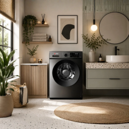 LAVE-LINGE HUBLOT - 10 KG -...