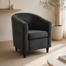 Fauteuil en tissu -...