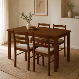 Ensemble table + 4 chaises...