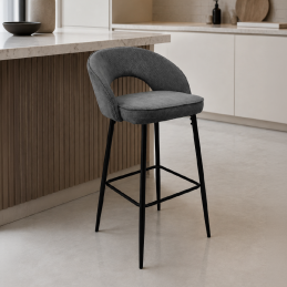 Chaise haute de bar - 75 cm...