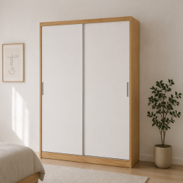 Armoire 2 portes coulissantes.
