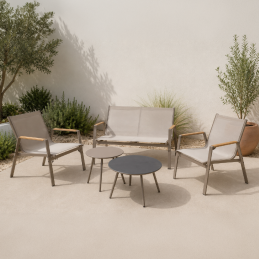 Salon de jardin avec deux...
