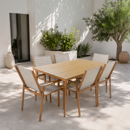 Salon de jardin avec table...