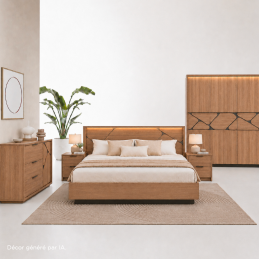 Commode 3 tiroirs et 1 porte