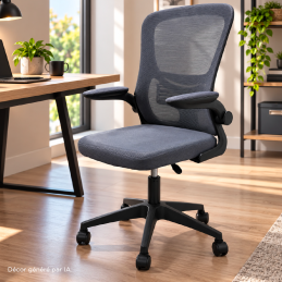 Le fauteuil de bureau.
