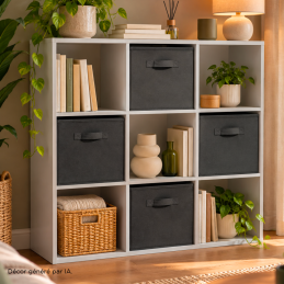 MEUBLE DE RANGEMENT AVEC 9...