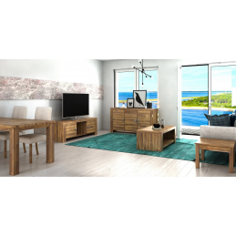 Meuble TV en bois massif