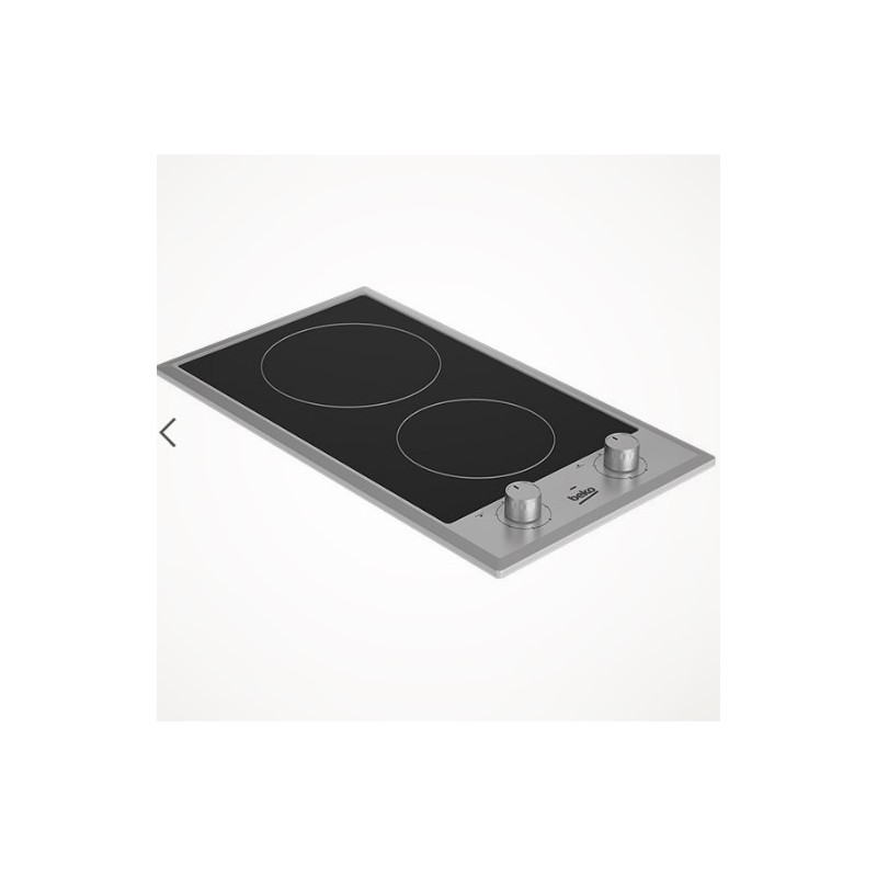 Plaque De Cuisson Vitrocéramique Beko 2 Feux - 29x51cm - Encastrement 27x49cm