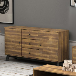 BUFFET BAS 3 PORTES en bois...