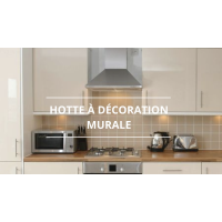 Hotte à décoration murale