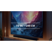 TV de 98 pouces - 249 cm