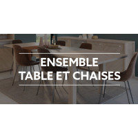 Meubles Atlas - Cuisine - Ensemble table et chaise