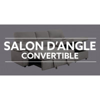 Salon d'angle convertible