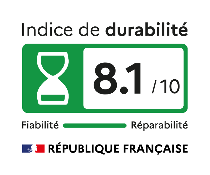 Score de durabilité : 8.1