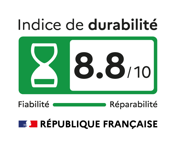 Score de durabilité : 8.8